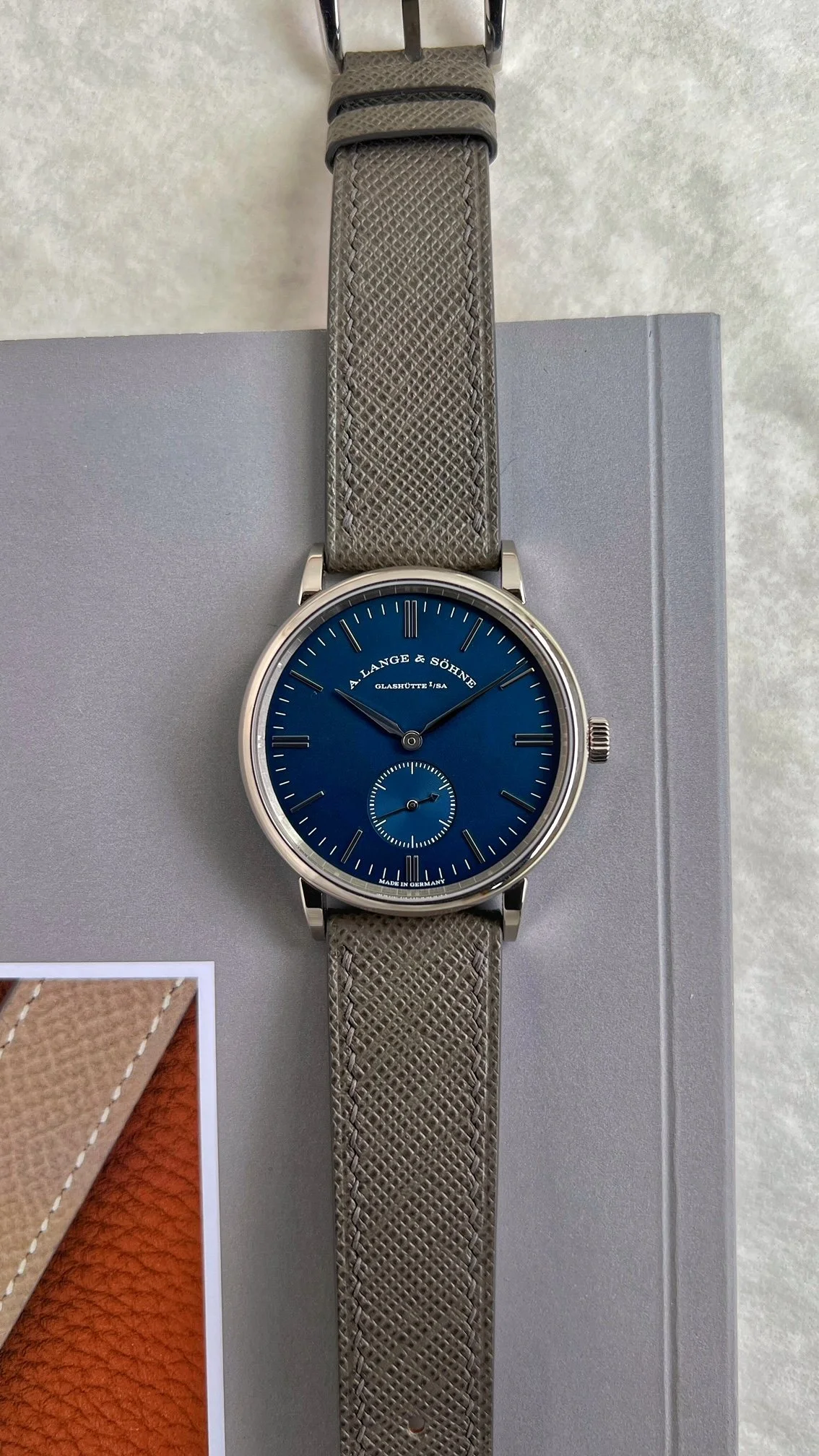 A. Lange & Sohne Saxonia 219.028 Full Set — meticulist